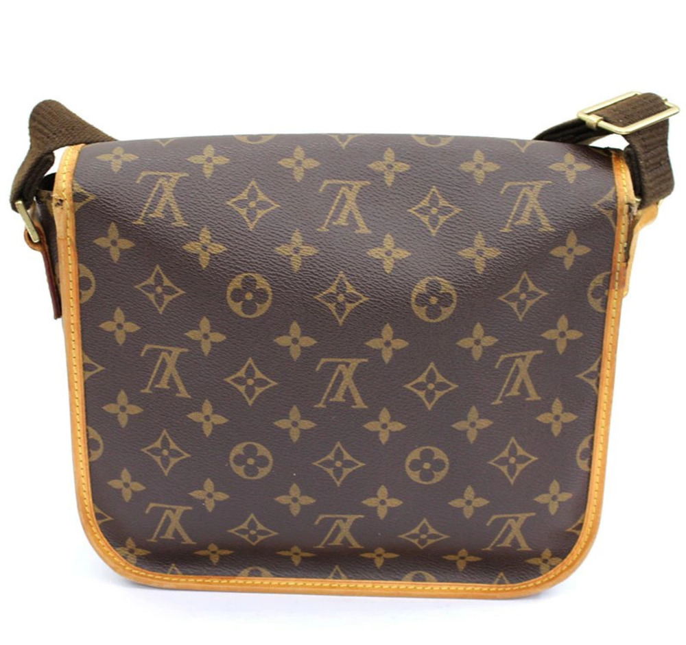 Louis Vuitton Shoulder Monogram Messenger Bag Bosphore Brown